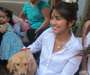 Celebs bring their dogs at Kathryn Bernardo's dog party 