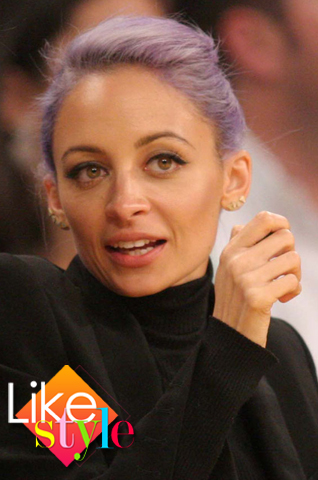 Nicole Richie S Purple Hair Popular With Kids