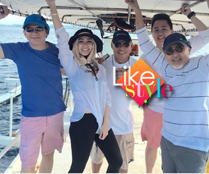 Heart, Chiz go on fishing trip with Heart’s father